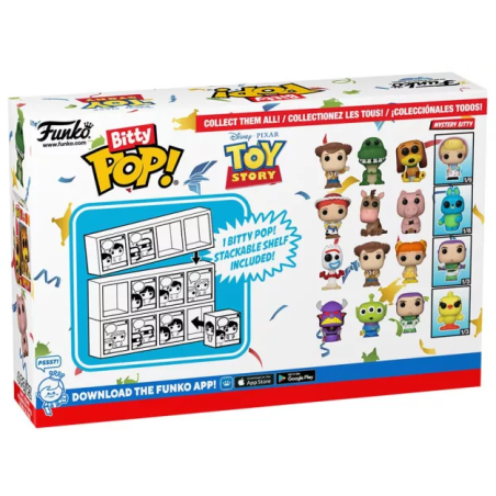 TOY STORY - Bitty Pop 4 Pack 2.5cm - Jessie 