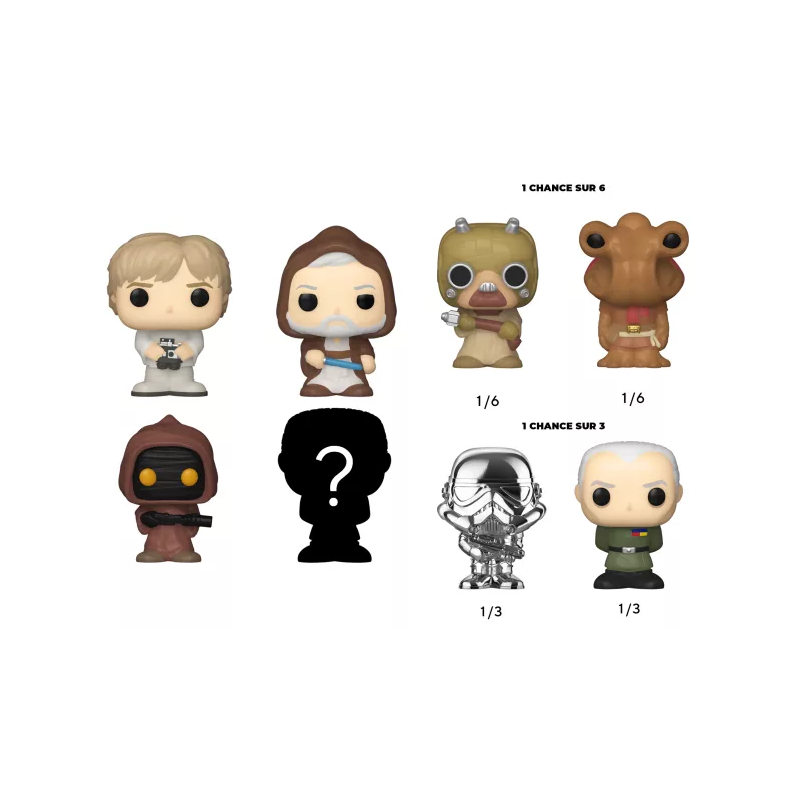 STAR WARS - Bitty Pop 4 Pack 2.5cm - Luke 