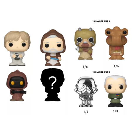 STAR WARS - Bitty Pop 4 Pack 2.5cm - Luke 