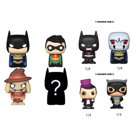 DC - Bitty Pop 4 Pack 2.5cm  - Batman 