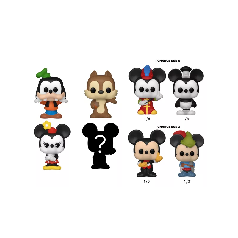 DISNEY - Bitty Pop 4 Pack 2.5cm - Dingo 