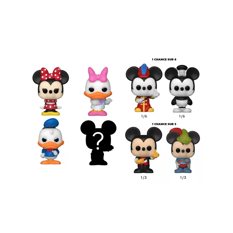 DISNEY - Bitty Pop 4 Pack 2.5cm - Minnie 