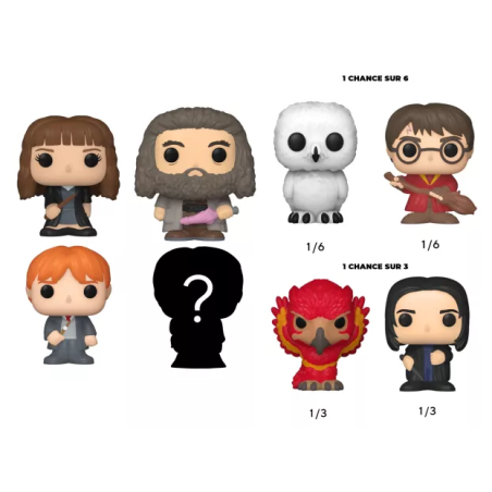 HARRY POTTER - Bitty Pop 4 Pack 2.5cm - Hermione en robe 