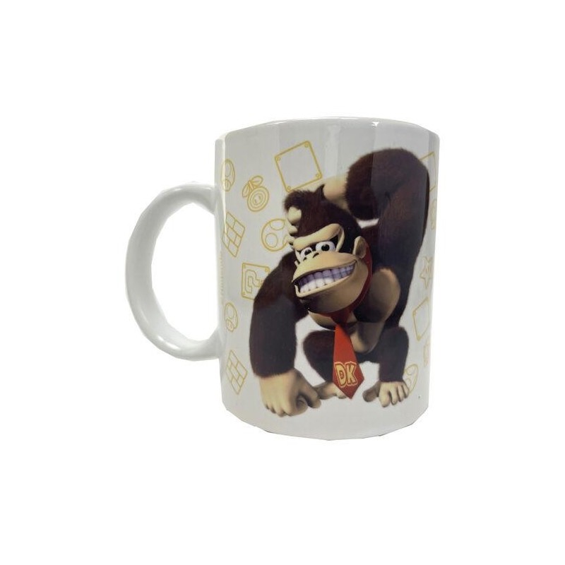 NINTENDO - DONKEY KONG - Tirelire en Métal 12 x 9 x 11cm + Mug 
