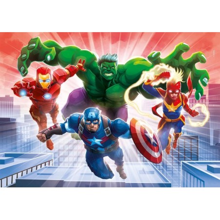 MARVEL - Les Avengers - Puzzle Glow In The Dark 104P 