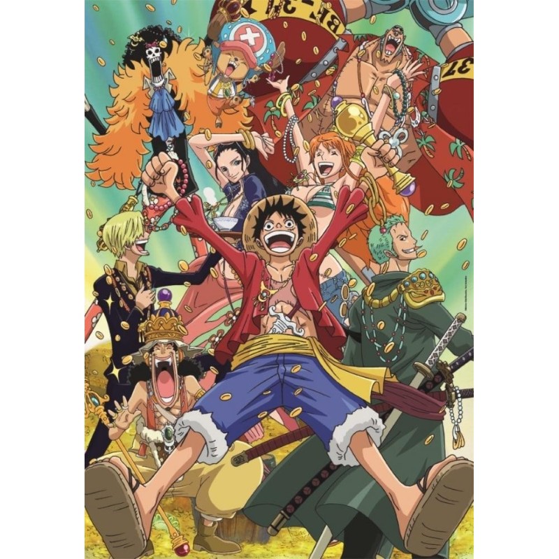 ONE PIECE - Luffy et son équipage - Puzzle 1000P 