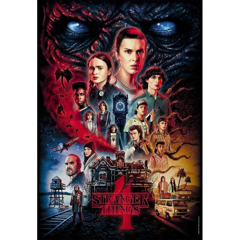 STRANGER THINGS - Saison 4 - Puzzle 1000P 