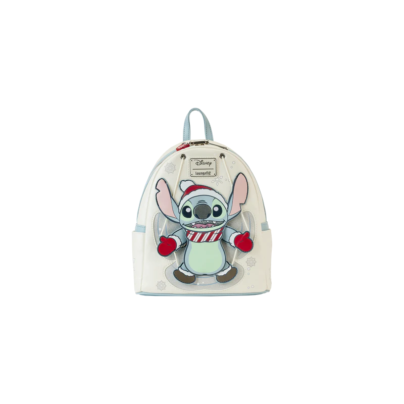 LILO & STITCH - Stitch ange de neige - Mini Sac à Dos LoungeFly 