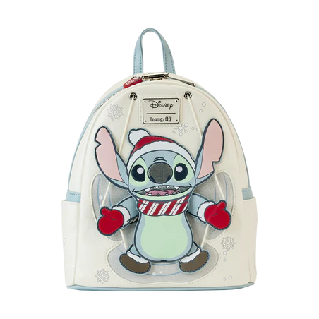 LILO & STITCH - Stitch ange de neige - Mini Sac à Dos LoungeFly 