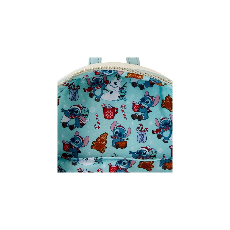 LILO & STITCH - Stitch ange de neige - Mini Sac à Dos LoungeFly 