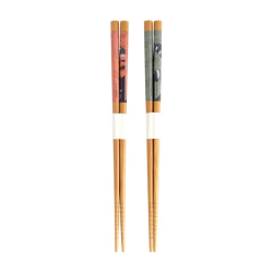 NARUTO SHIPPUDEN - Naruto & Kakashi - Set 2 Paires de baguettes 22.5cm  2
