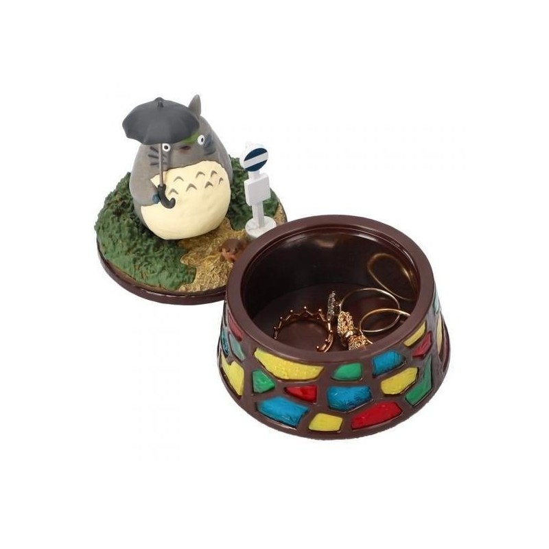 MON VOISIN TOTORO - Totoro arrêt de bus - Boite à Secrets 60X83X60mm 