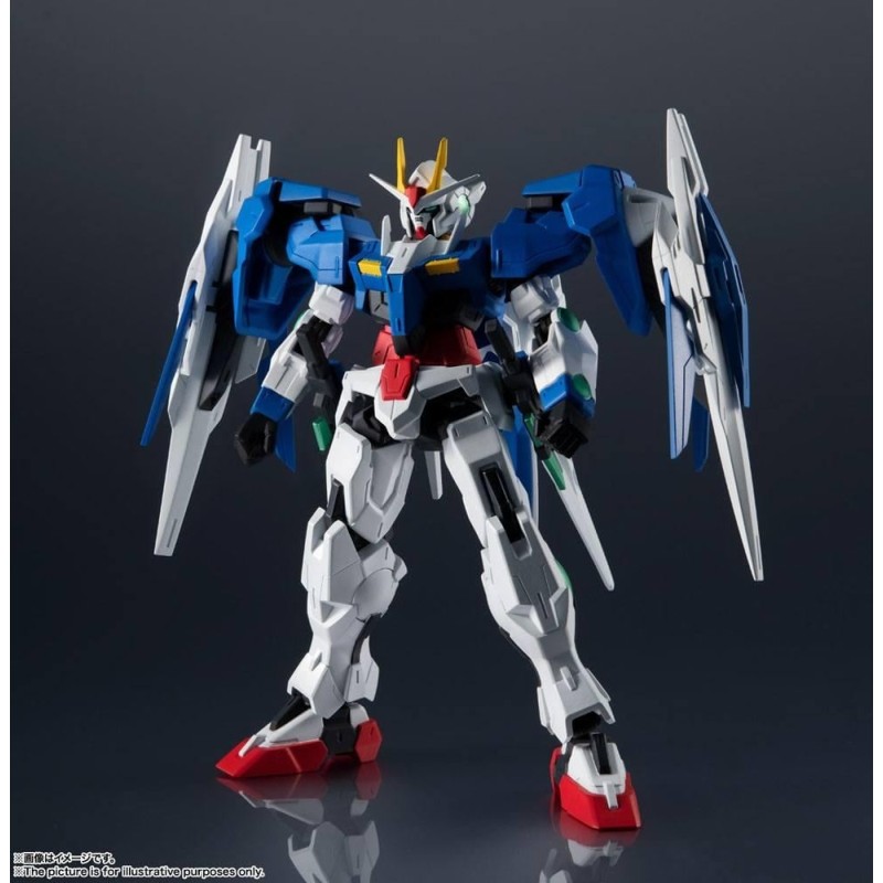GUNDAM - GN-0000 + GNR-010 00 Raiser - Action Figure 15cm 