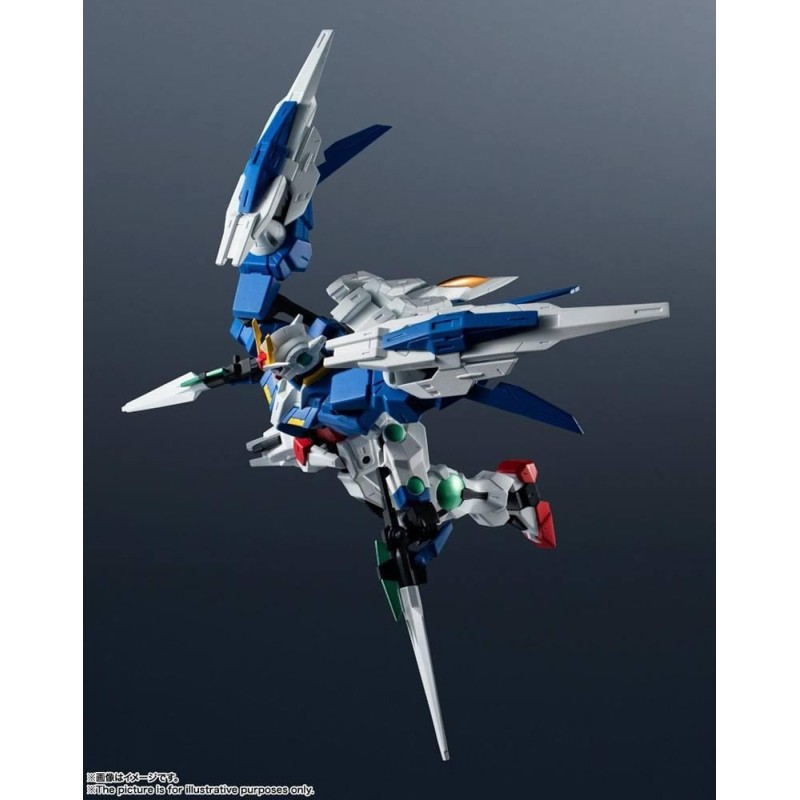 GUNDAM - GN-0000 + GNR-010 00 Raiser - Action Figure 15cm 