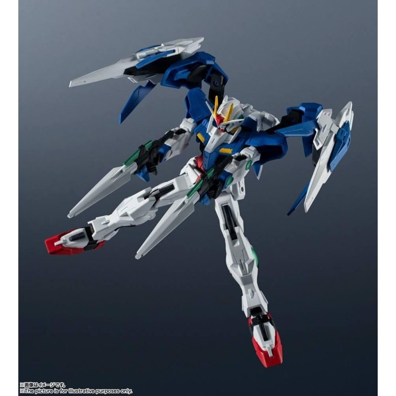 GUNDAM - GN-0000 + GNR-010 00 Raiser - Action Figure 15cm 