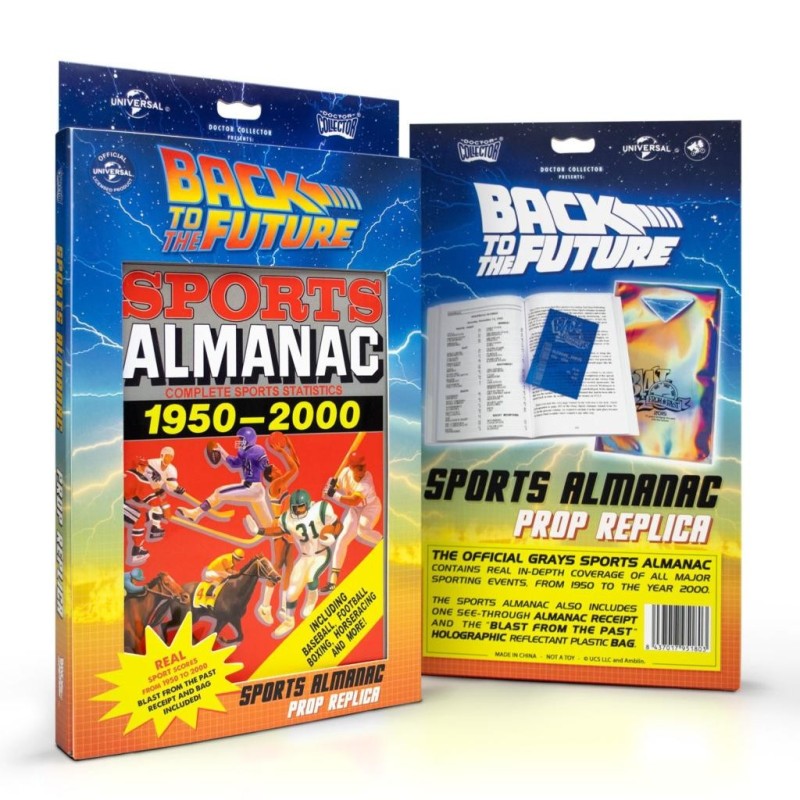 RETOUR VERS LE FUTUR - Sports Almanac (UK) - Réplique 