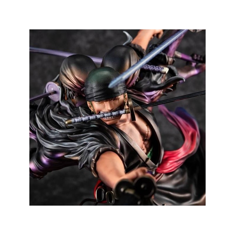 ONE PIECE - Zoro Vers. demon spirit kyuutouryuu asura - Statuette 17cm 