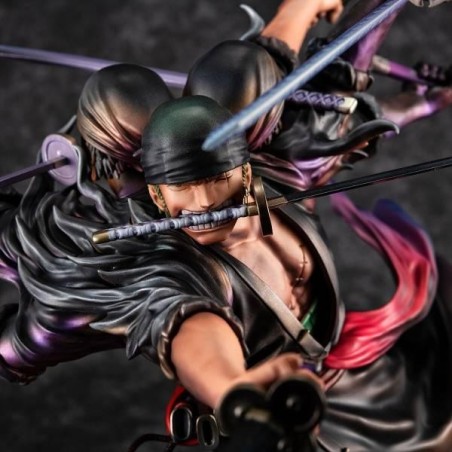 ONE PIECE - Zoro Vers. demon spirit kyuutouryuu asura - Statuette 17cm 