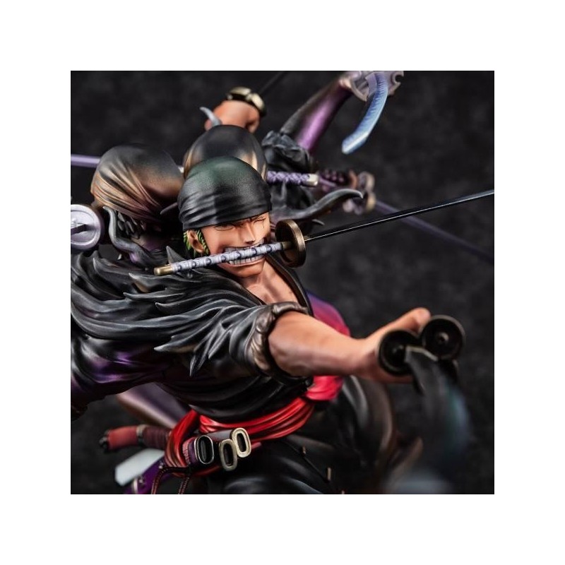 ONE PIECE - Zoro Vers. demon spirit kyuutouryuu asura - Statuette 17cm 