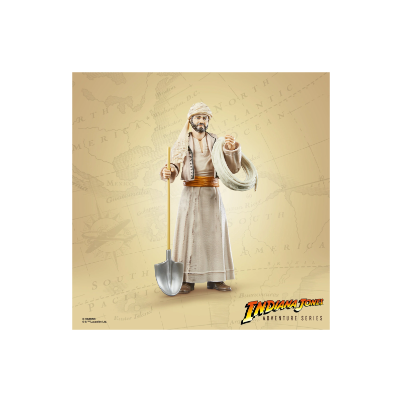 INDIANA JONES 1 - Sallah - Figure Black Series 15cm 