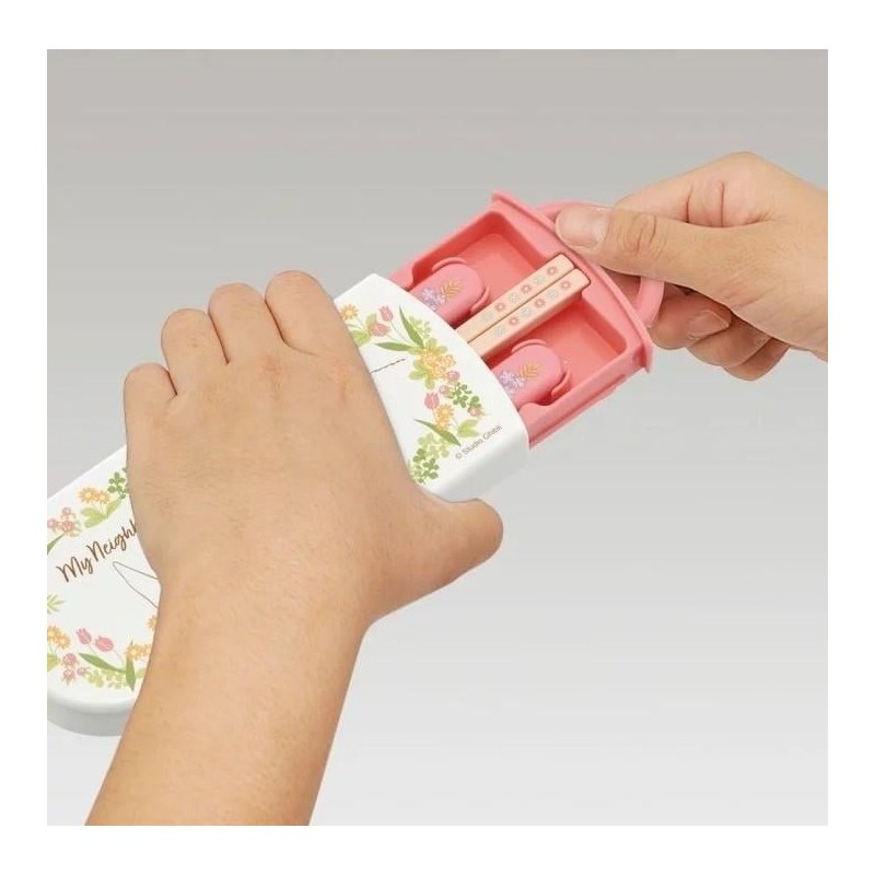 MON VOISIN TOTORO - Mei & Totoro -Set baguettes cuillère et fourchette 