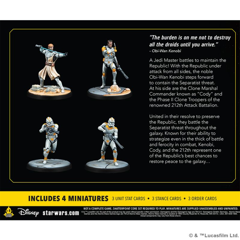 Hello There (General Kenobi Squad Pack): Star Wars Shatterpoint
