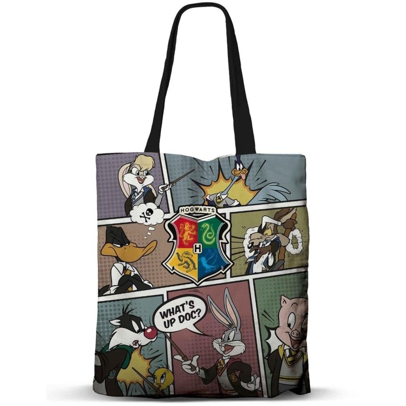 LOONEY TUNES à Poudlard - Tote Bag Premium '40x33x1cm' 