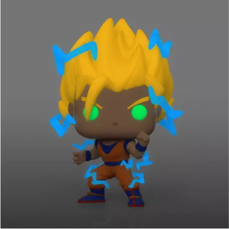 DRAGON BALL Z - POP Animation N° 865 - SS2 Goku with Chase GITD 