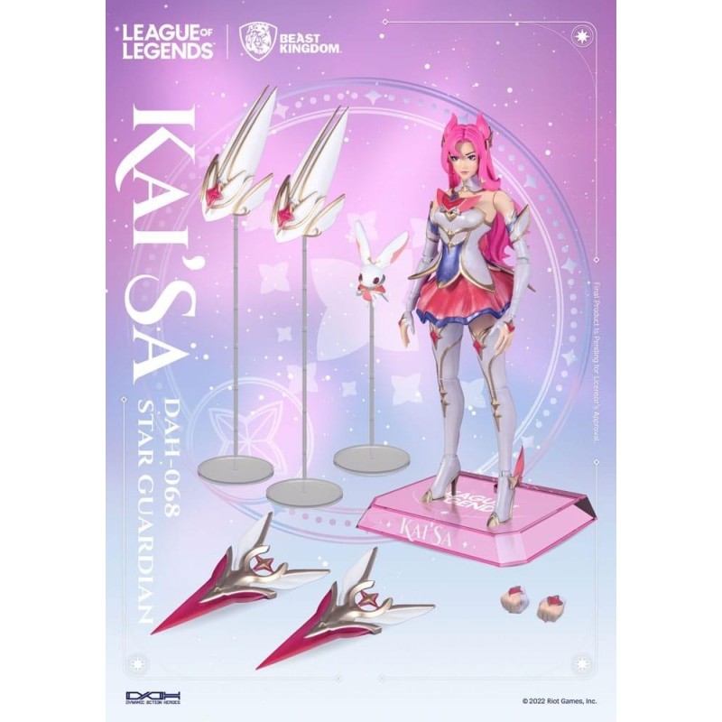 LEAGUE OF LEGENDS - Kai'Sa - Figurine Dynamic Action Heroes 19cm 