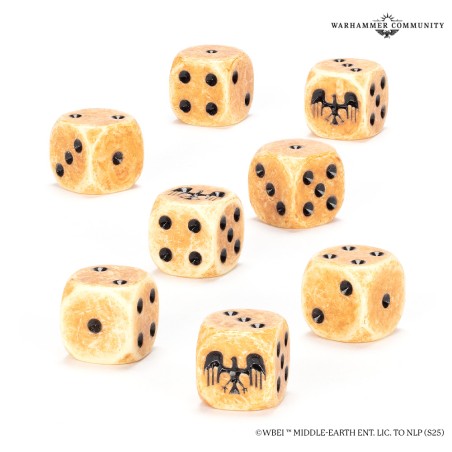 MIDDLE-EARTH SBG:HILL TRIBESMEN DICE SET