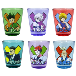 HUNTER X HUNTER - Groupe - 12 Verres à Shot 57ml - Mystery box  2