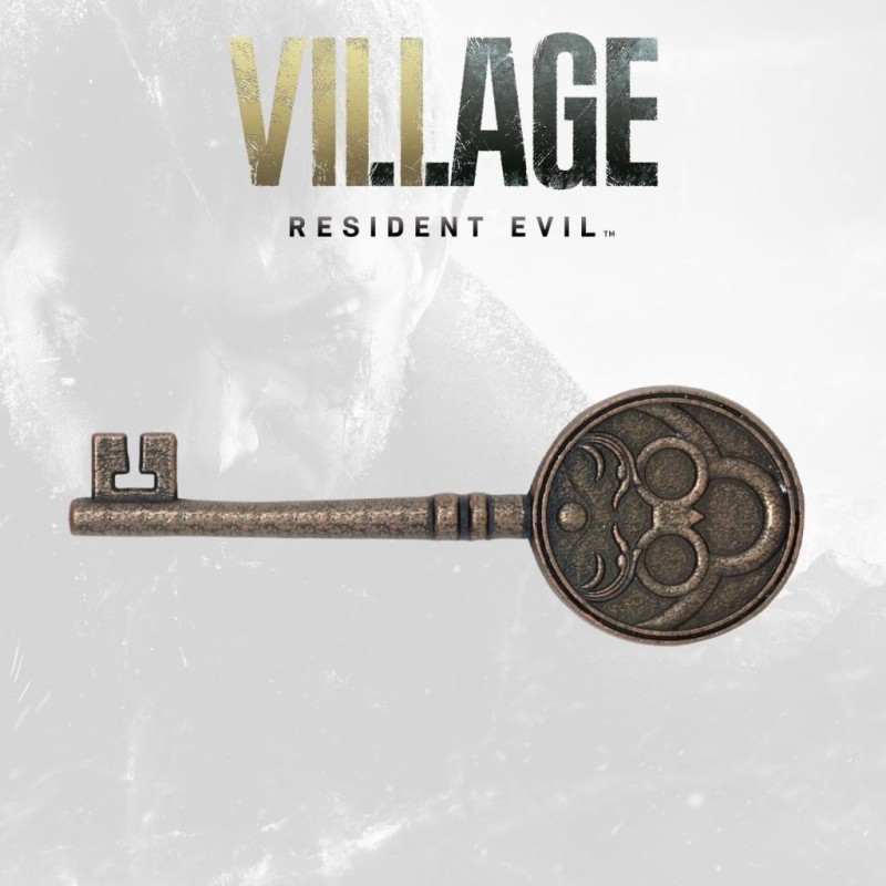 RESIDENT EVIL VIII - Replique de la Clé Insignia - Edition Limitée 