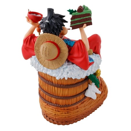 ONE PIECE - Logbox Re Birth Vol. 1 - Statuette Petitrama DX 11cm 