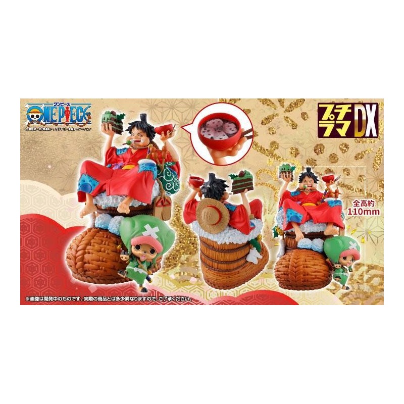 ONE PIECE - Logbox Re Birth Vol. 1 - Statuette Petitrama DX 11cm 