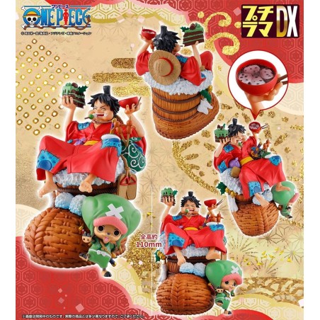 ONE PIECE - Logbox Re Birth Vol. 1 - Statuette Petitrama DX 11cm 