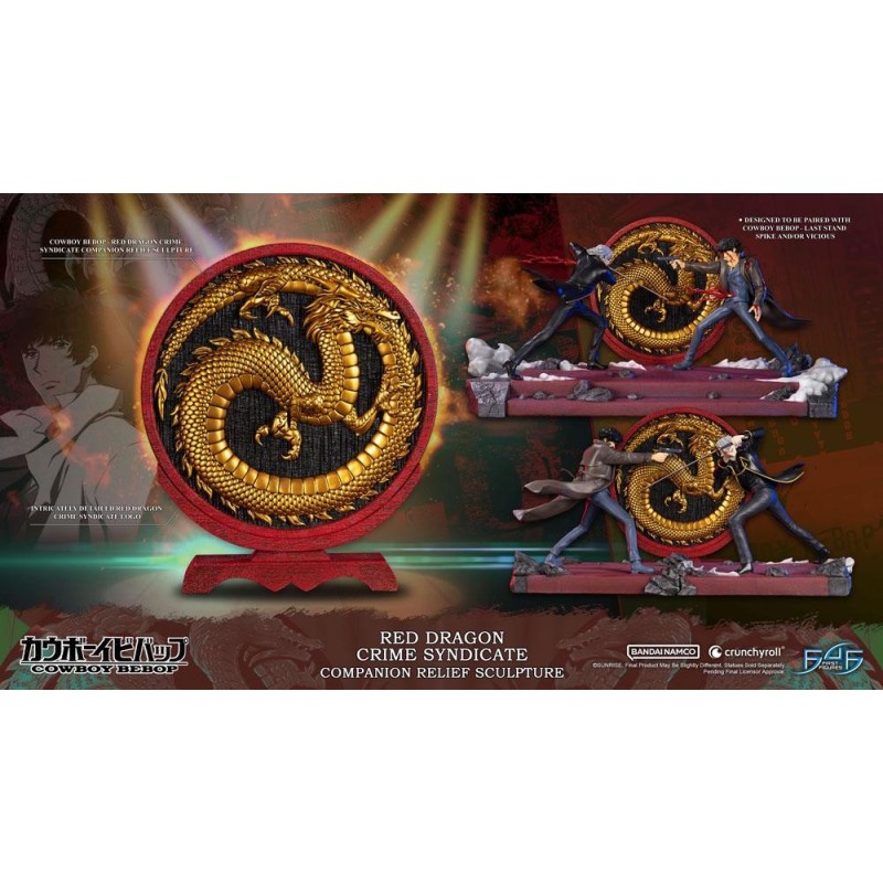 COWBOY BEBOP - Red Dragon Crime Syndicate - Statuette 35cm 