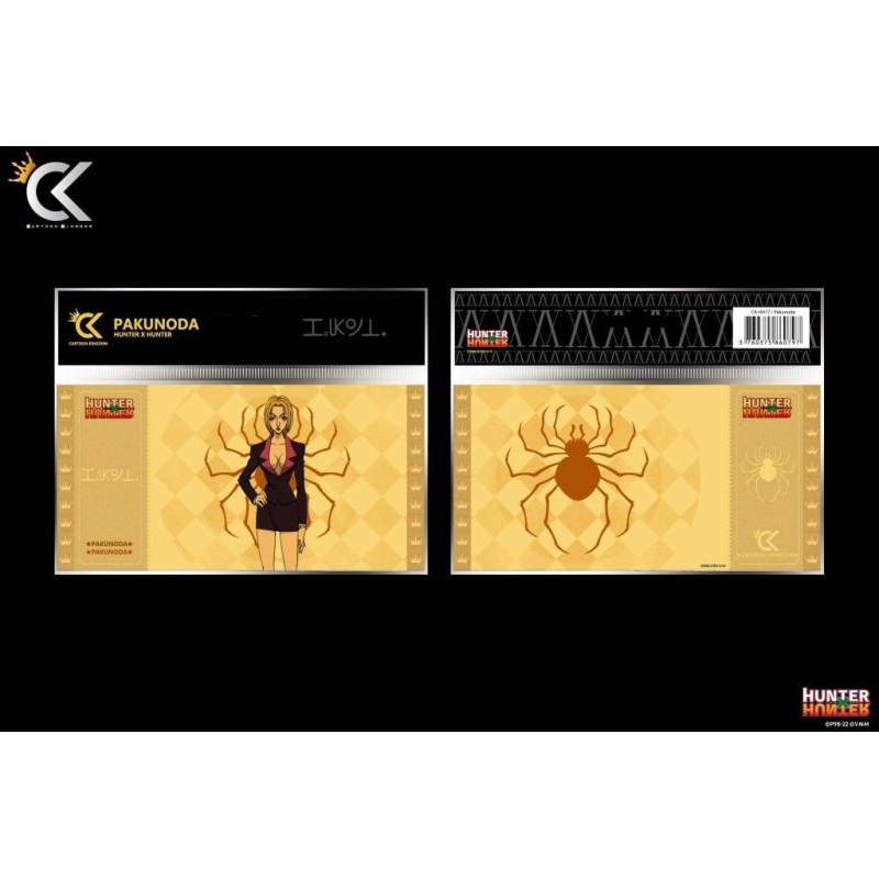 HUNTER X HUNTER - Pakunoda - Golden Ticket 