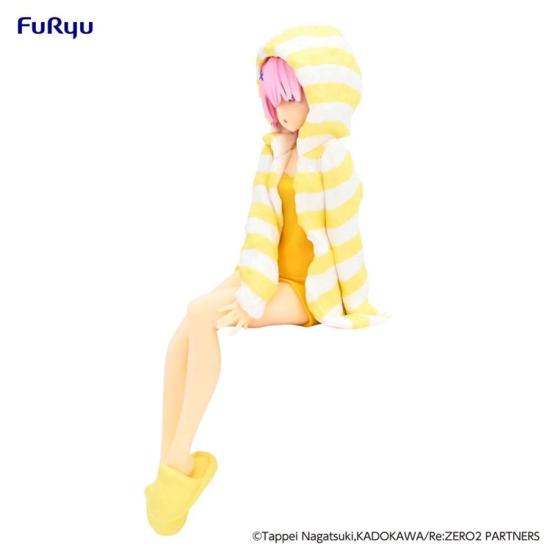 RE ZERO - Ram "Room Wear Yellow" - Statuette PVC Noodle Stopper 14cm 