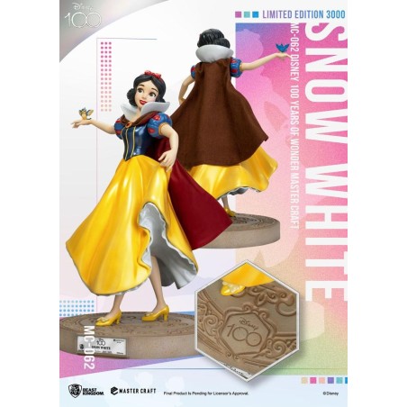 DISNEY 100 YEARS OF WONDER - Blanche Neige  - Statue Master Craft 40cm 