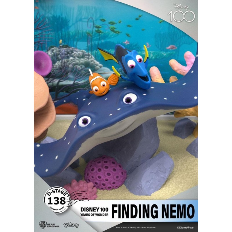 DISNEY 100TH ANNIVERSARY - Finding Nemo  - Diorama D-Stage 12cm 