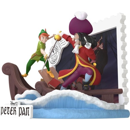 DISNEY 100EME ANNIVERSAIRE - Peter Pan  - Diorama D-Stage 12cm 