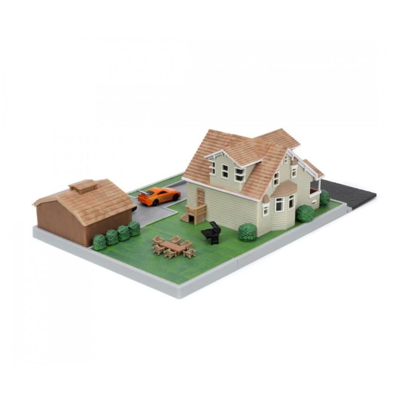 FAST & FURIOUS - Nano Diorama Maison de Dom Toretto 