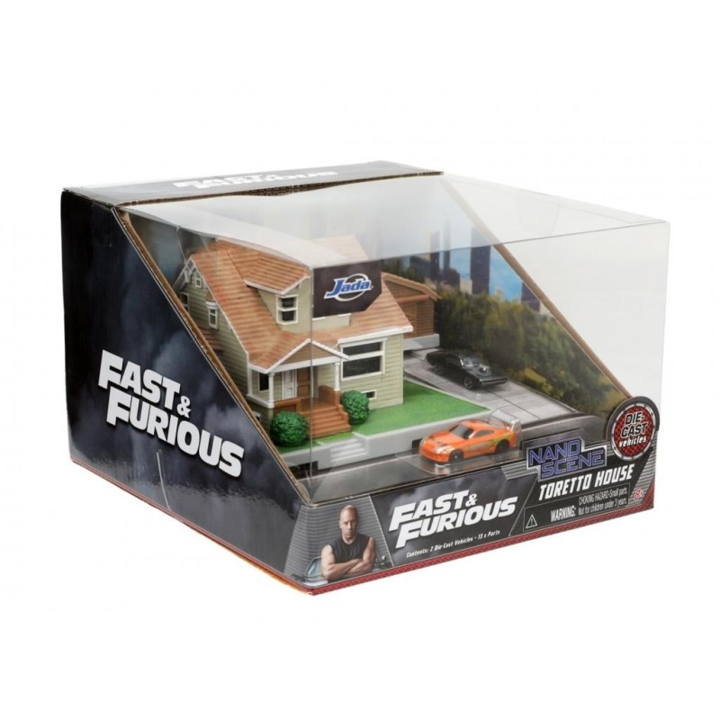 FAST & FURIOUS - Nano Diorama Maison de Dom Toretto 