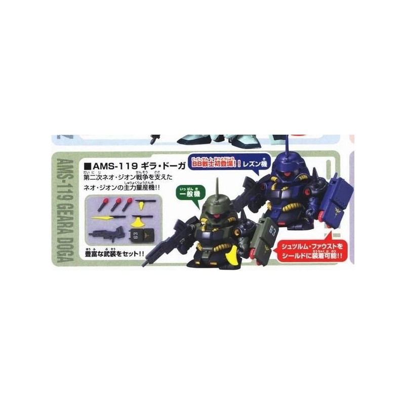 GUNDAM - BB Char's Counterattack Set - Model Kit 