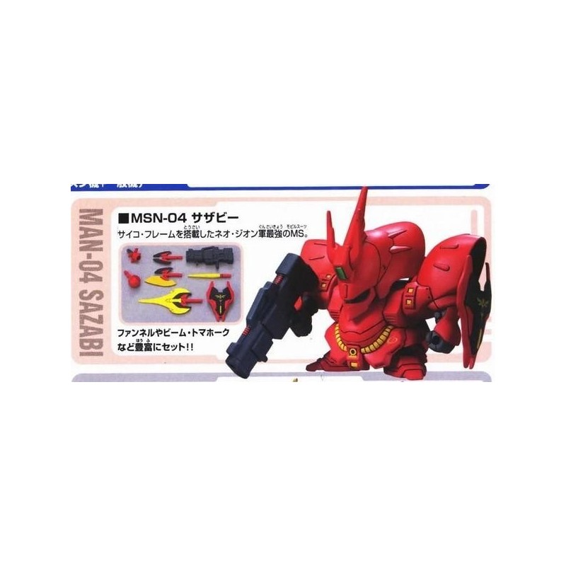 GUNDAM - BB Char's Counterattack Set - Model Kit 