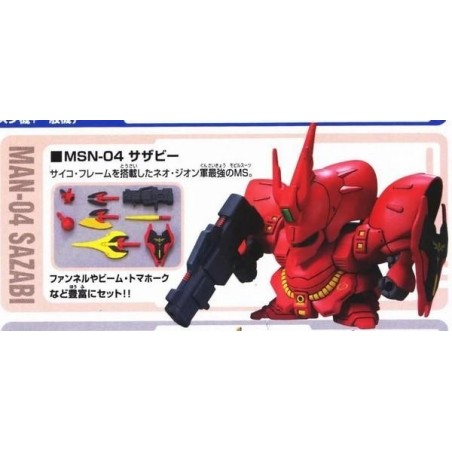 GUNDAM - BB Char's Counterattack Set - Model Kit 