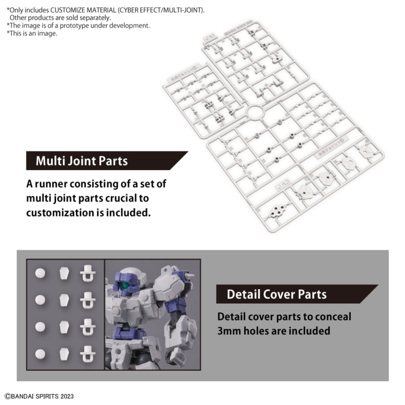 30MM - Customize Material (Cyber Effect / Multi-Joint) - Model Kit 