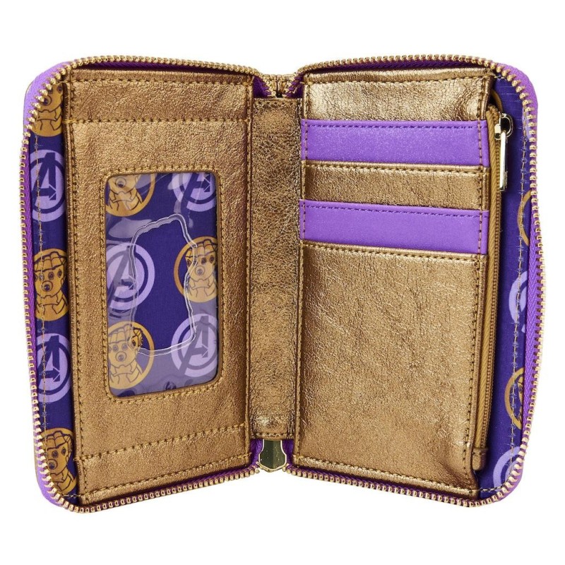 MARVEL - Shine Thanos Gauntlet - Portefeuille LoungeFly 