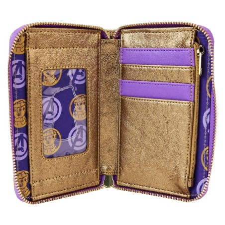 MARVEL - Shine Thanos Gauntlet - Portefeuille LoungeFly 