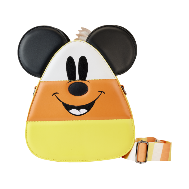 DISNEY - Mickey et Minnie Candy Corn - Sac Bandoulière LoungeFly 